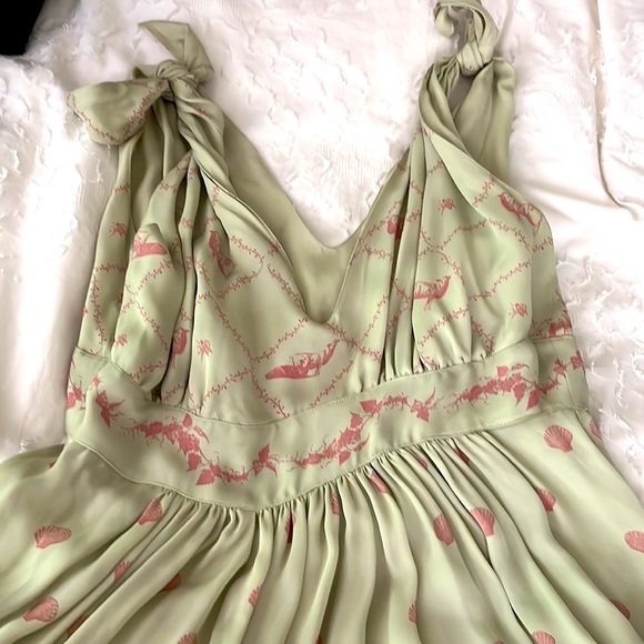 Lorraine Parish Designer Martha’s Vineyard Silk Dress - Picture 1 of 6